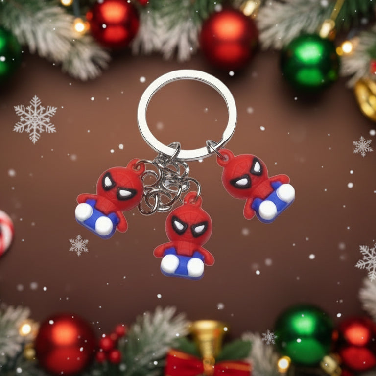 MINI Spidey & Hanging Spidey Combo KeyTag