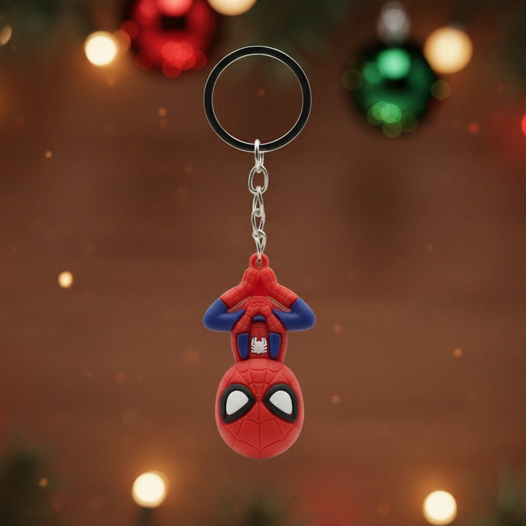 MINI Spidey & Hanging Spidey Combo KeyTag